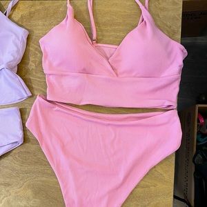 Baby Pink 2 Piece Swimsuit